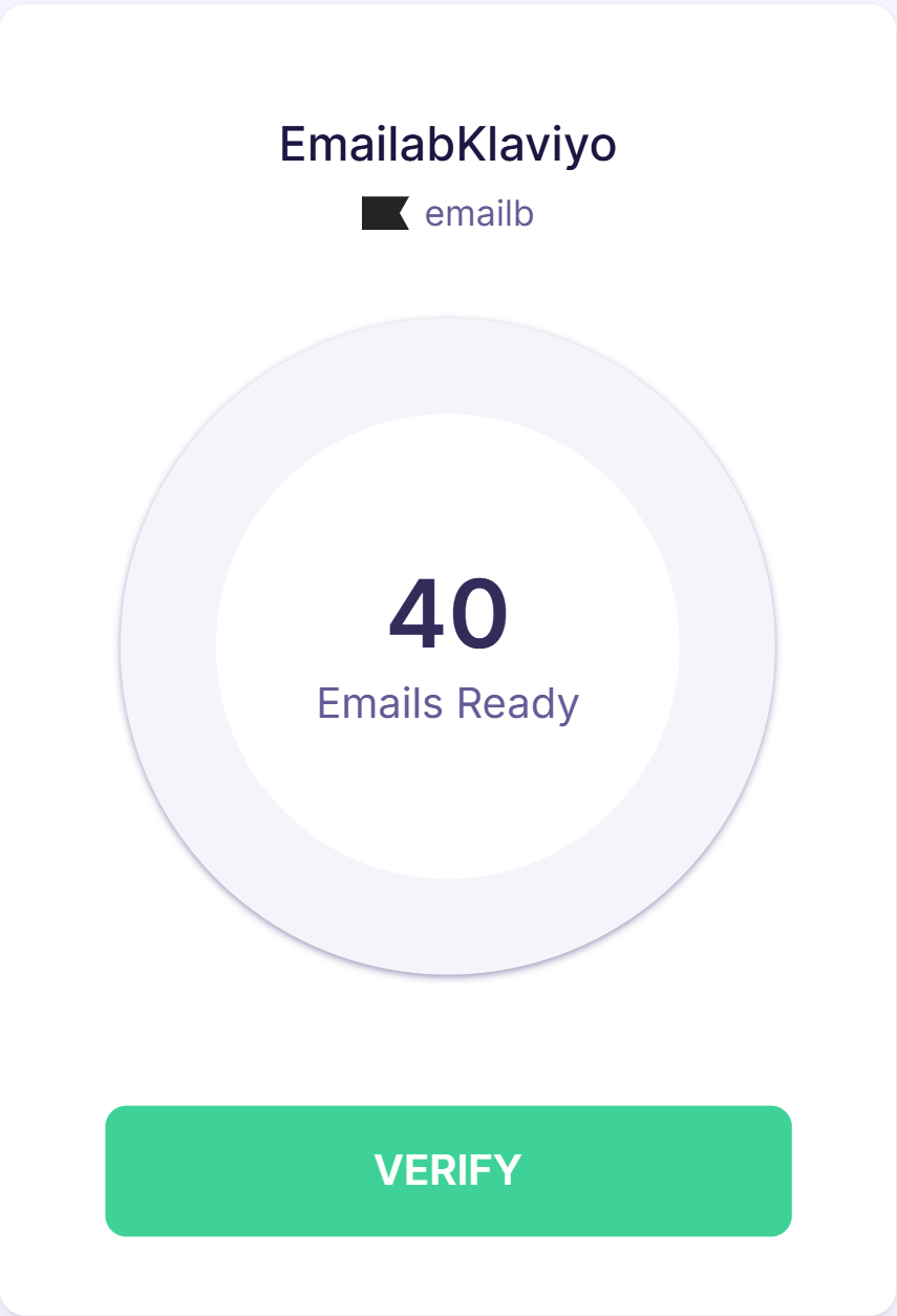 4. Klaviyo list with verify button.png