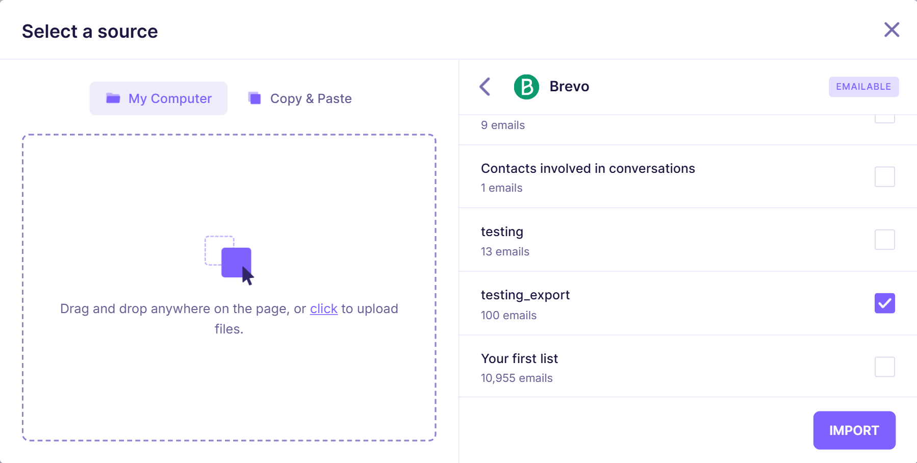 4. Brevo lists on emailable.png