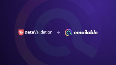 DataValidation, Email Verification Provider, Acquired by Emailable