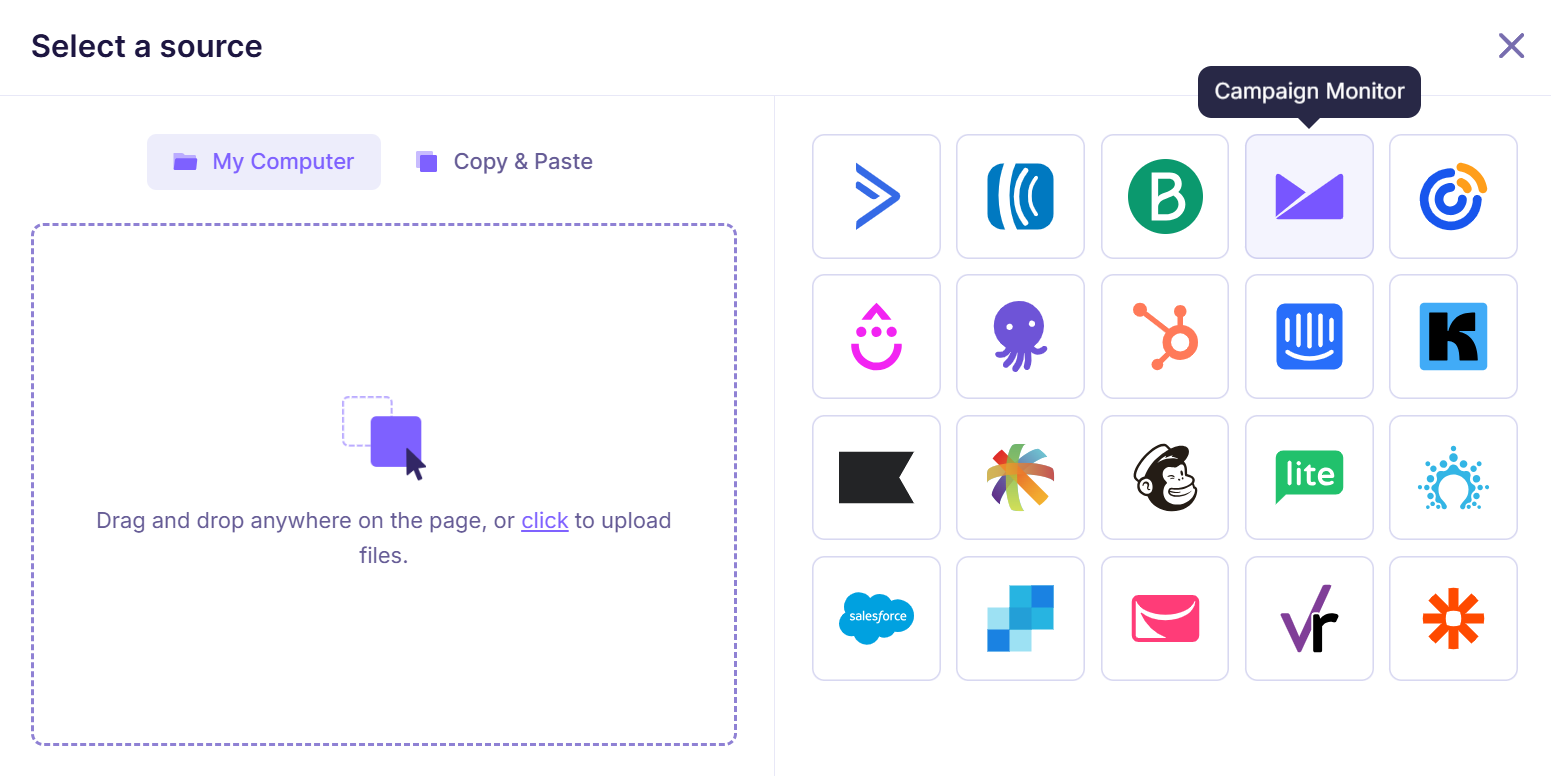 1. Campaign Monitor integration.png