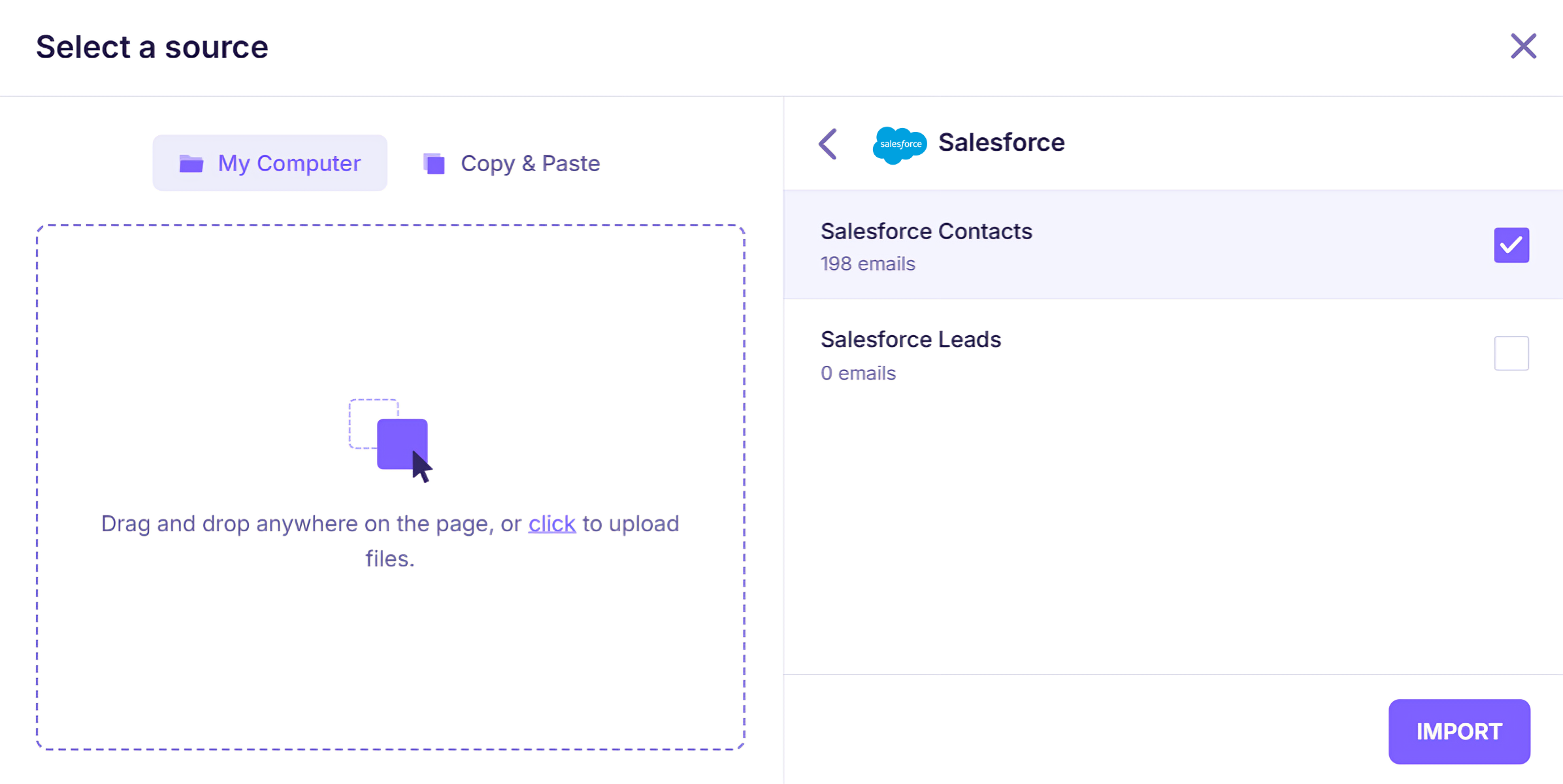 2. Salesforce emailable integration with lists - Copy.png