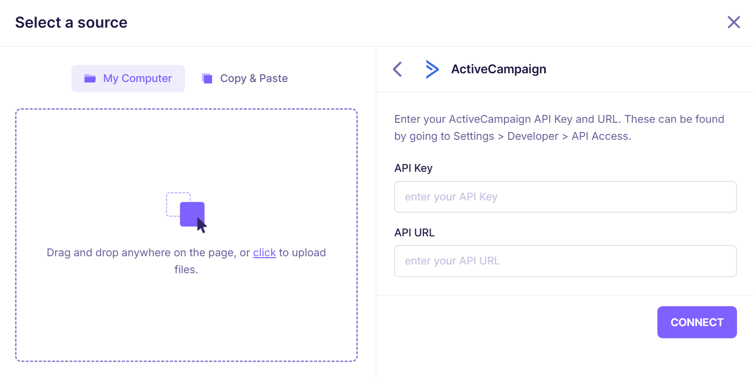 2. Active Campaign - API key.png