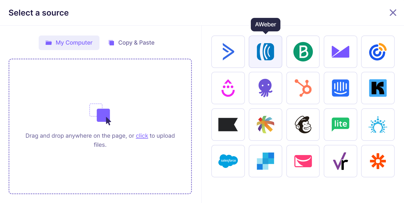 1. AWeber integration.png
